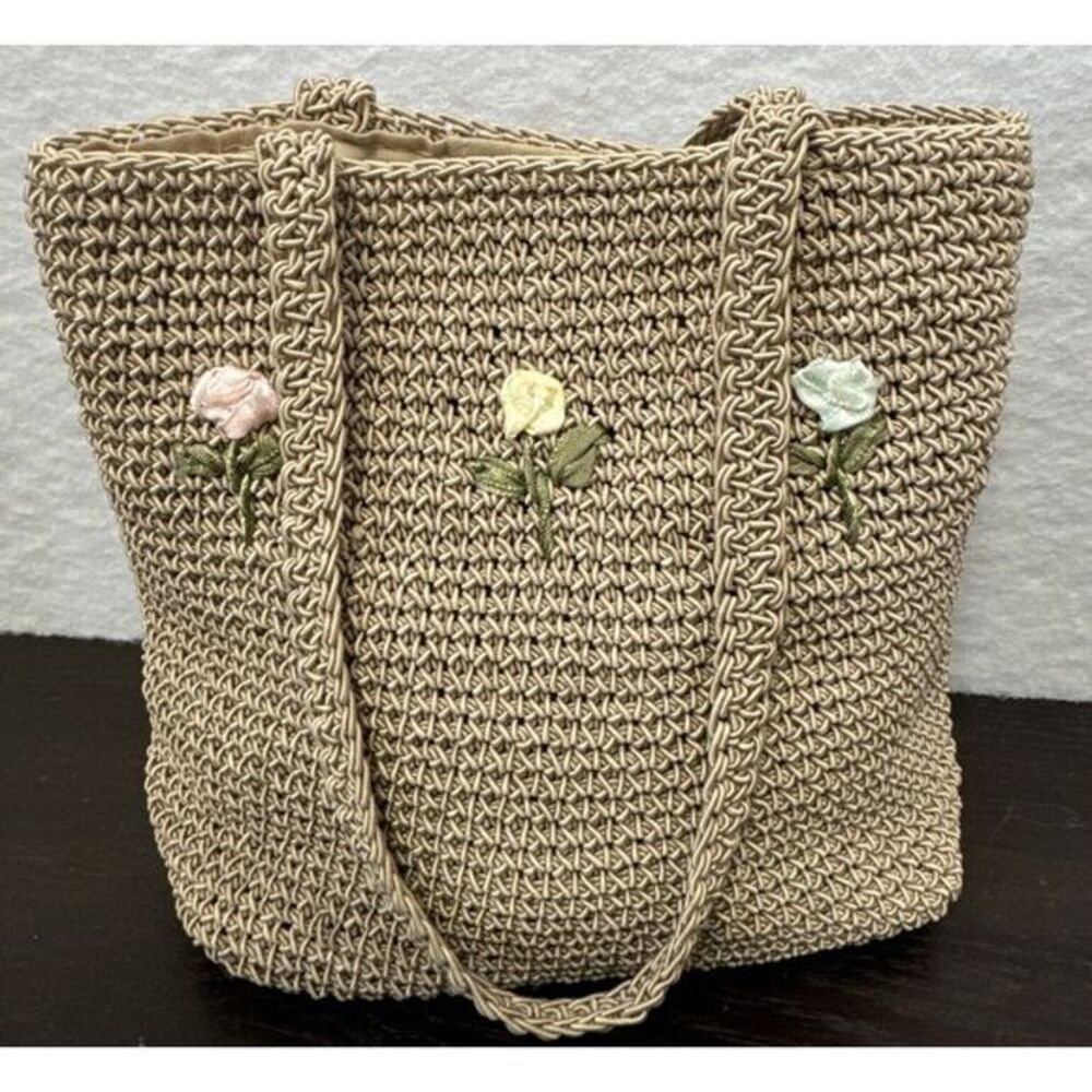 Little‎ Girl's  Small Crochet Tote Bag